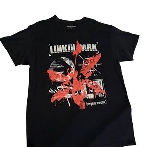 Linkin Park Hybrid Theory Graphic Band T-Shirt Black Rock Tee Men’s L